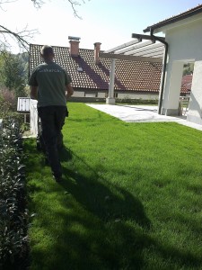 Urejanje okolice hiše - Skerca